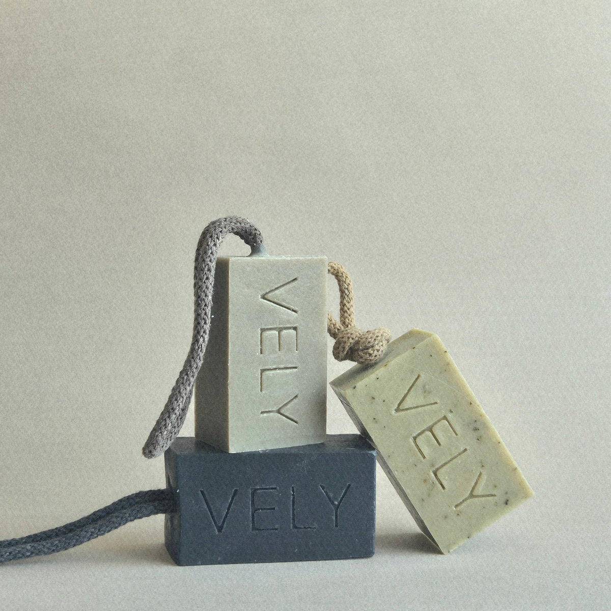 Handmade Soap On A Rope "Sea Meditation"