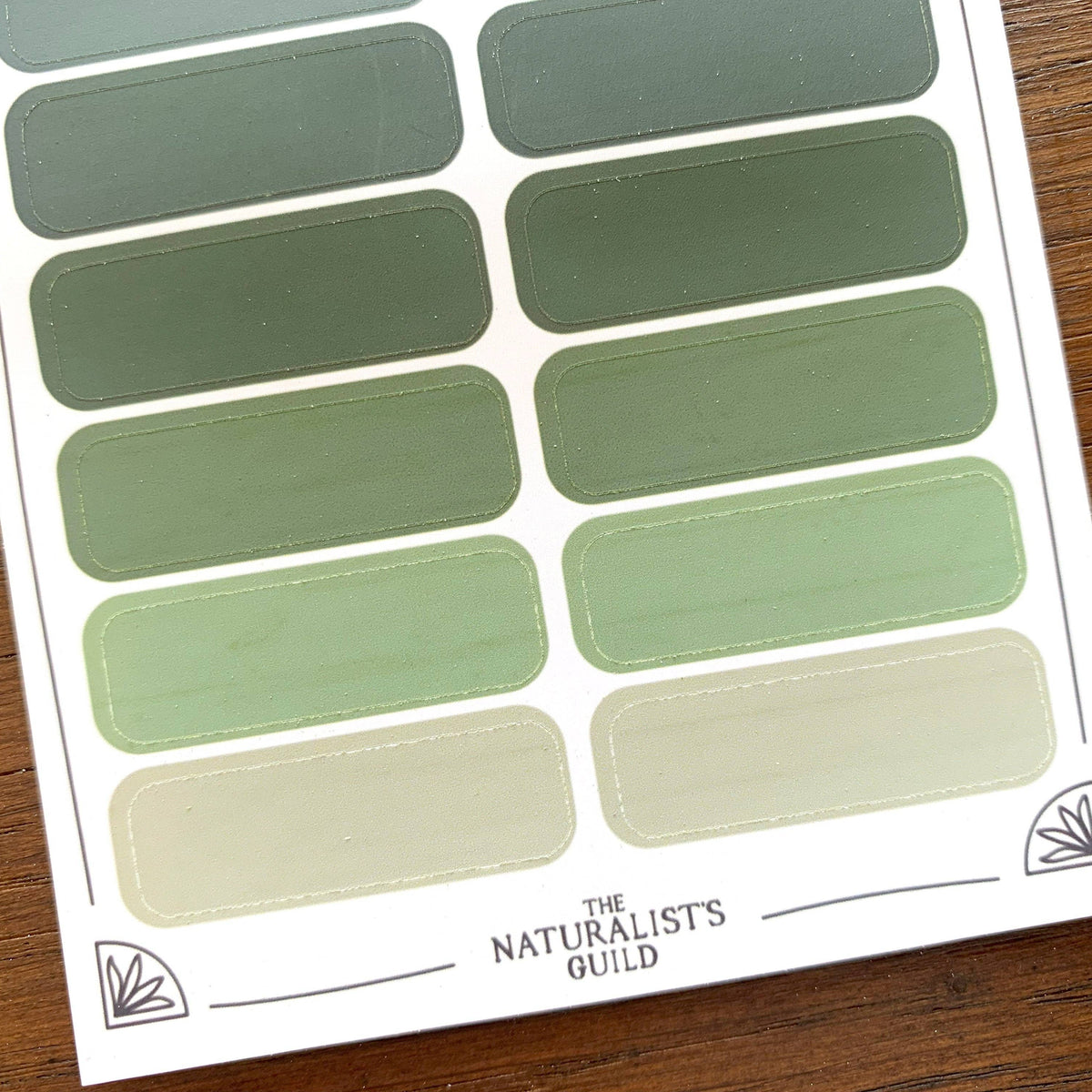 Green Label Sheet