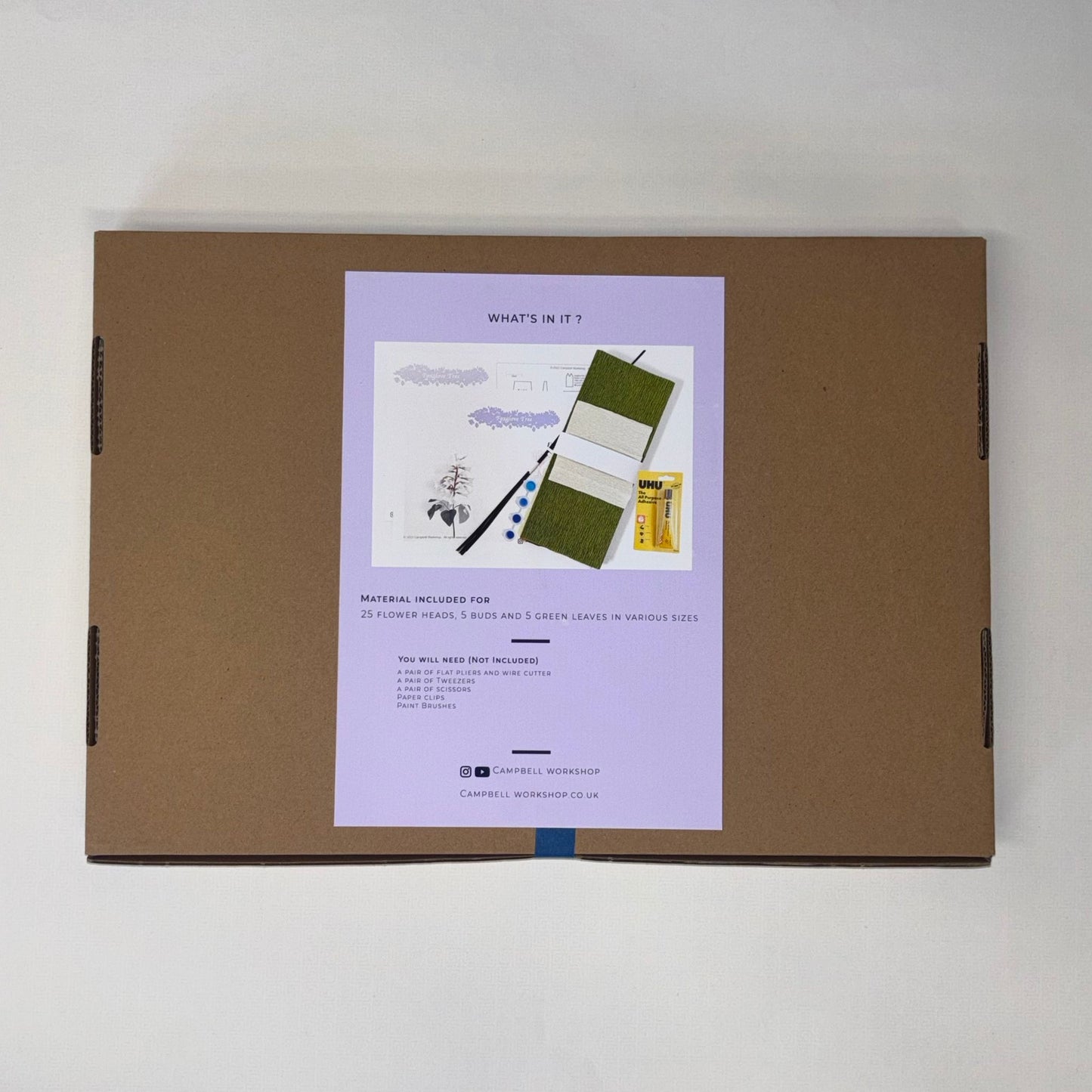 Make Your Own Crepe Paper Foxglove Kit