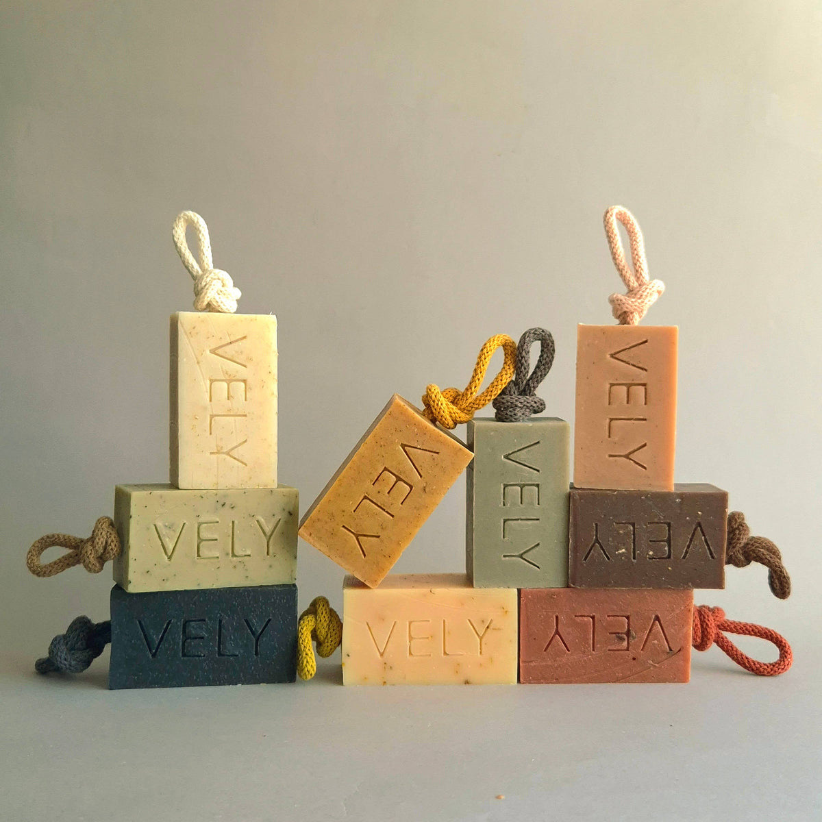 Handmade Soap On A Rope "Classic Twist"