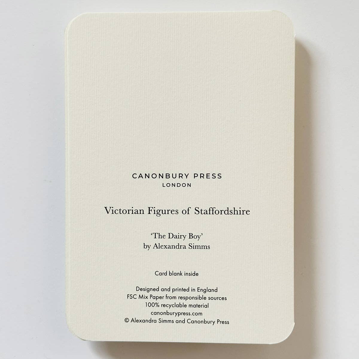 The Dairy Boy Greeting Card