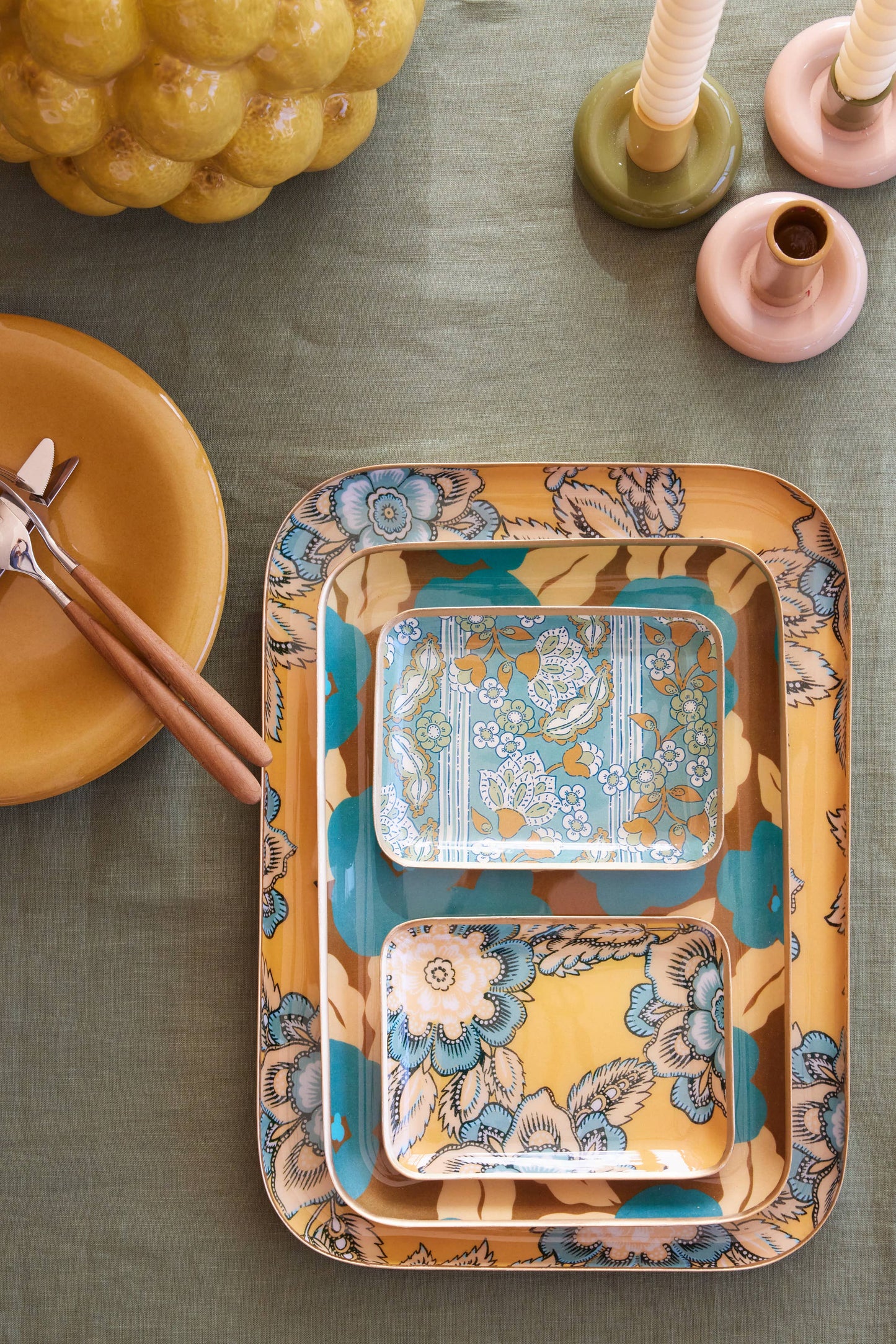 Guest Tray - Jakarta Sunflower