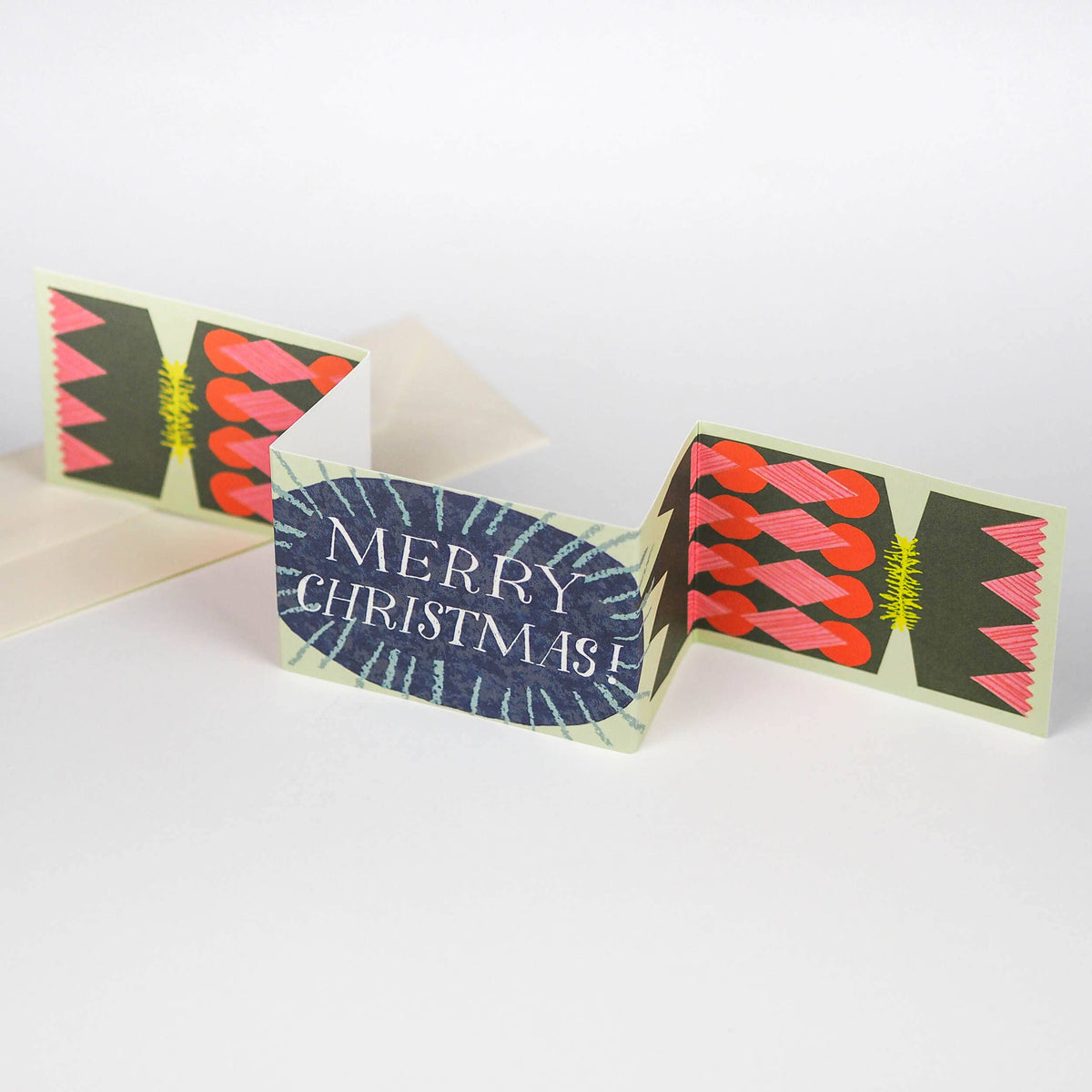 Christmas Cracker Diamond Pull-Out Card