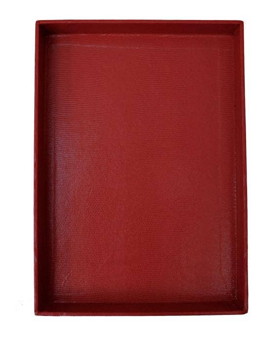 Desk Tray: Medium Red