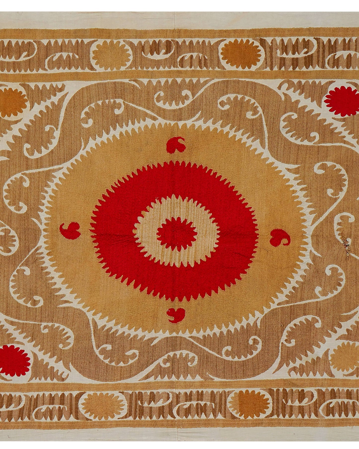 Vintage Suzani Throw - 127cm x 150cm