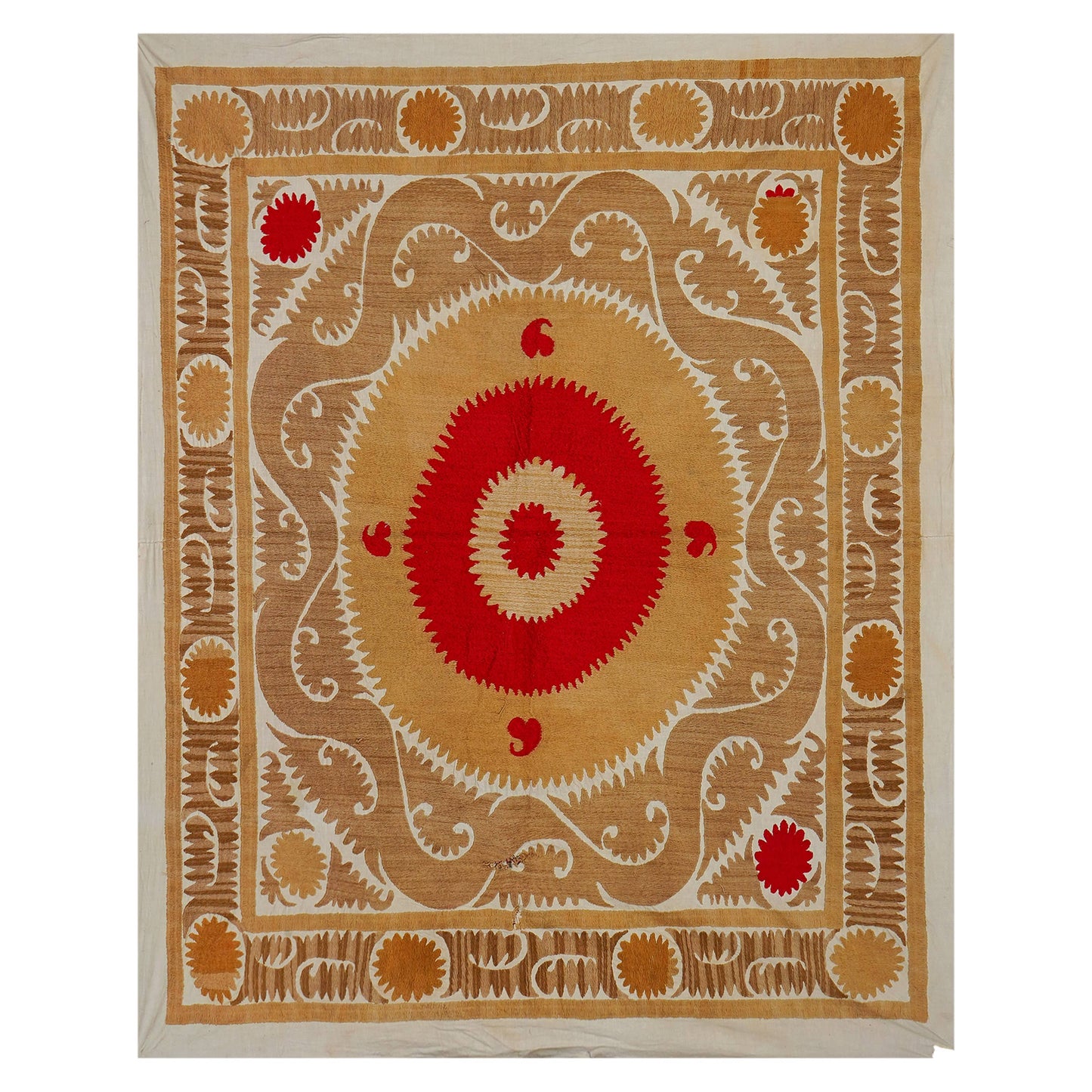 Vintage Suzani Throw - 127cm x 150cm