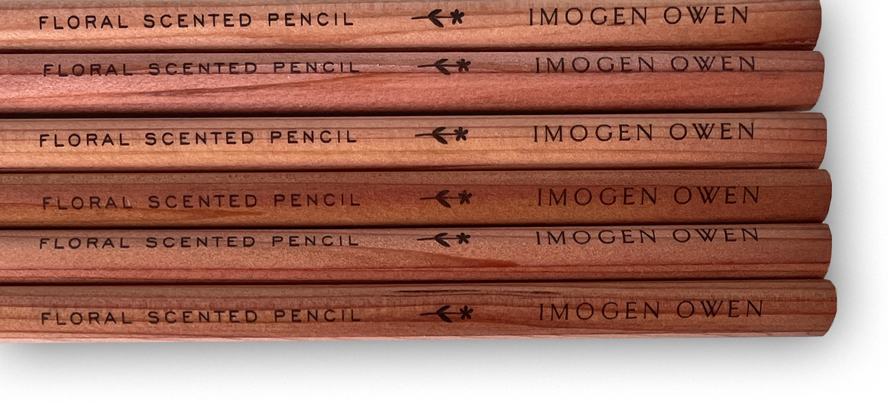 Rose Scented Pencils
