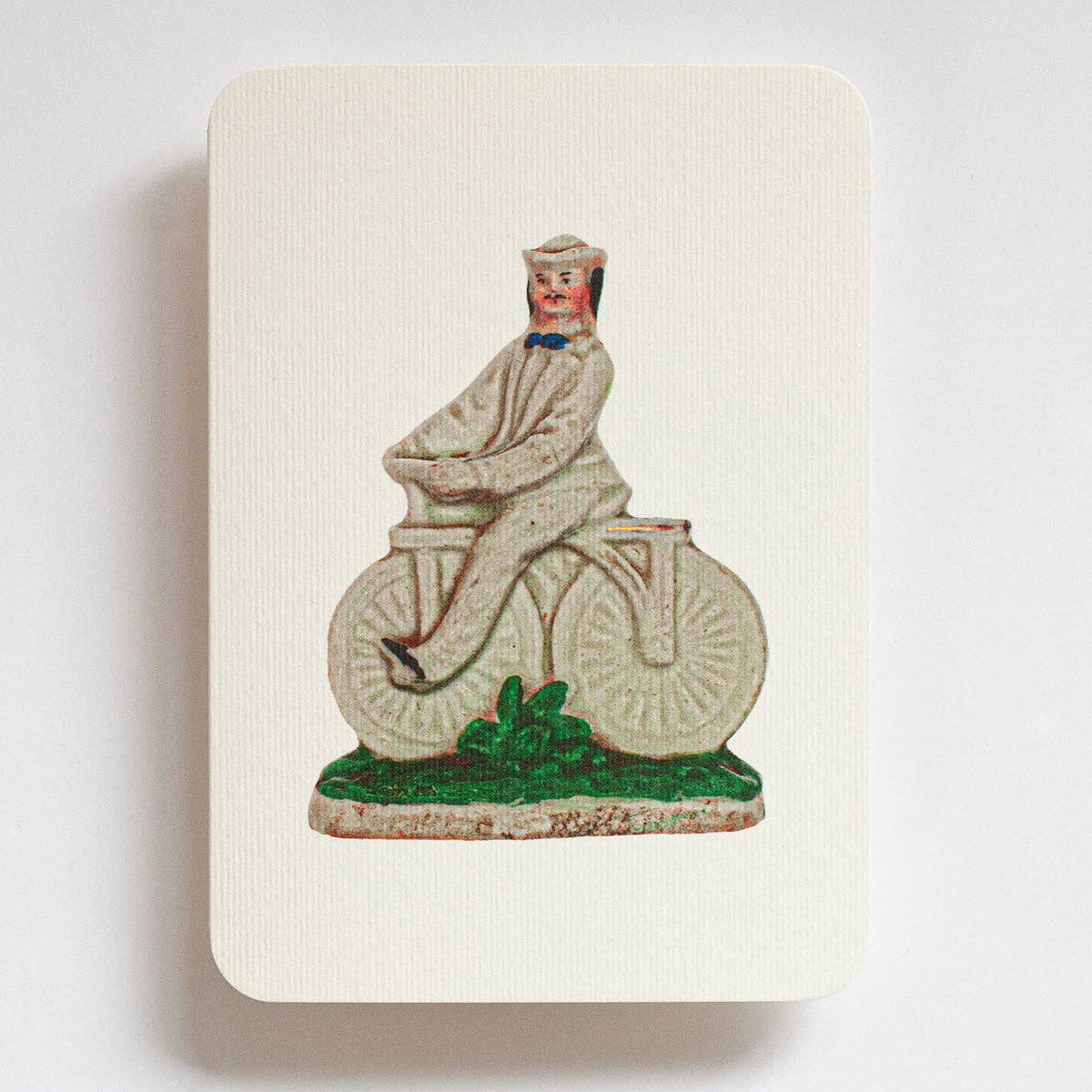 The Bicyclist Greeting Card