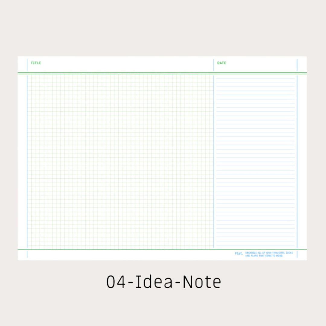 Paperian Flat A5 'Weekly' To-Do Notepad