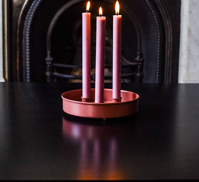 Old Rose Dinner Candles - Pack of 25