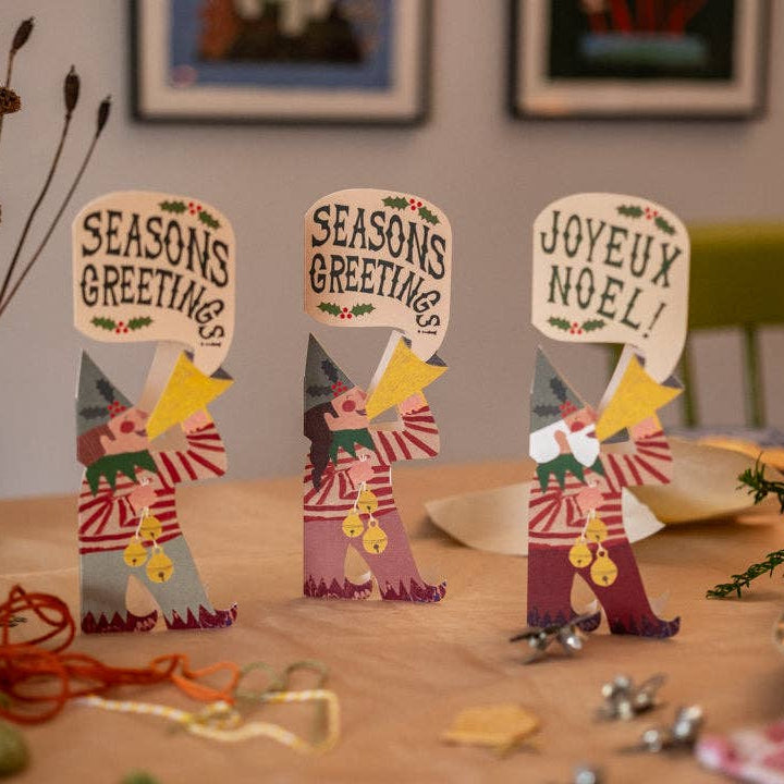 Christmas Elf Grandad Card