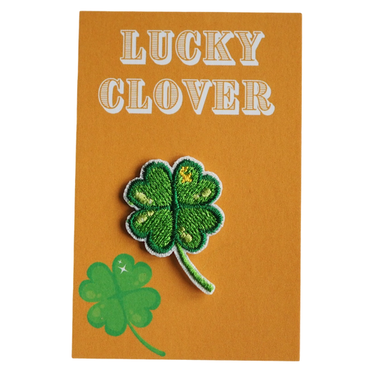 Embroidered Lucky Clover Iron-on Patch