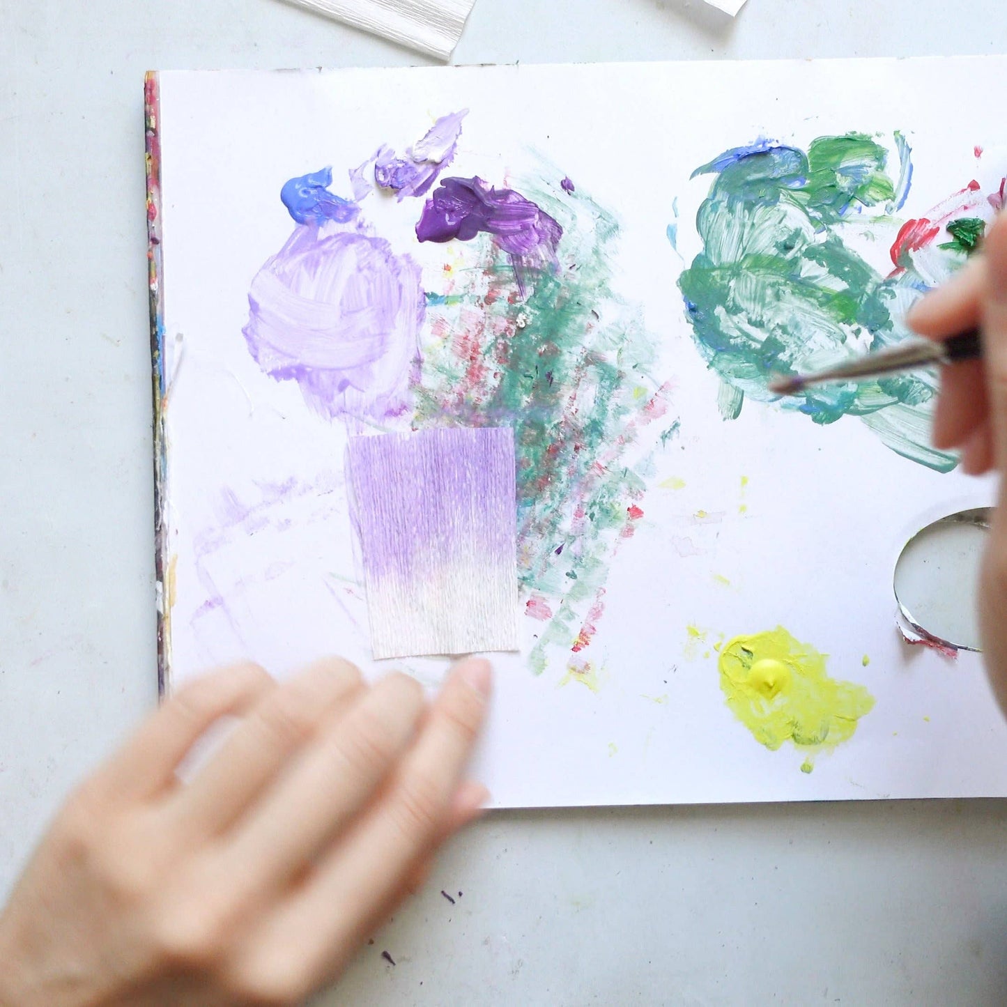 Make Your Own Crepe Paper Foxglove Kit