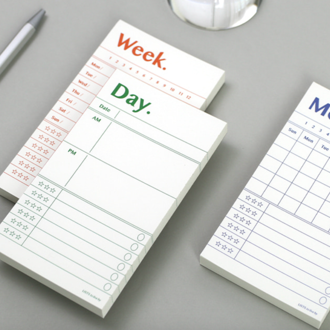 Paperian Lists To Live by 'Day' Memo Pad