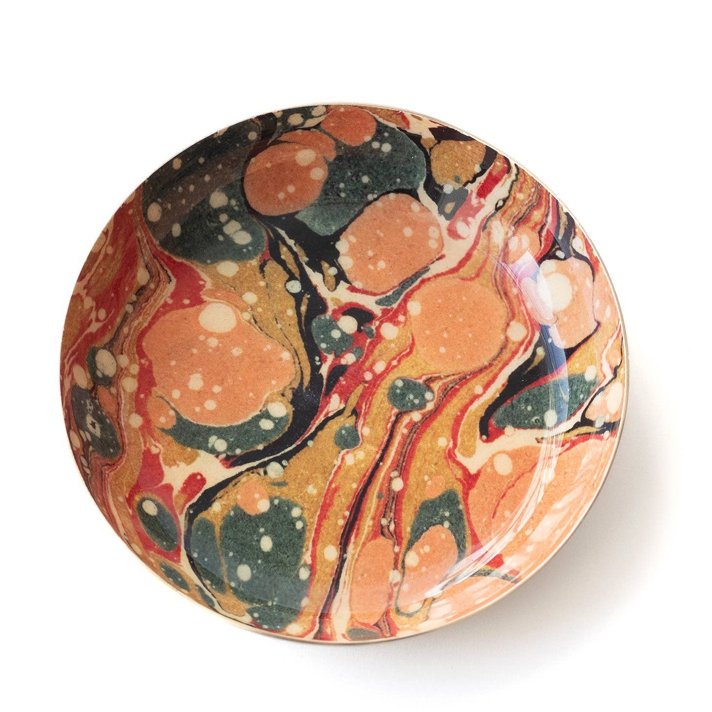 Marbled Enamel Tray