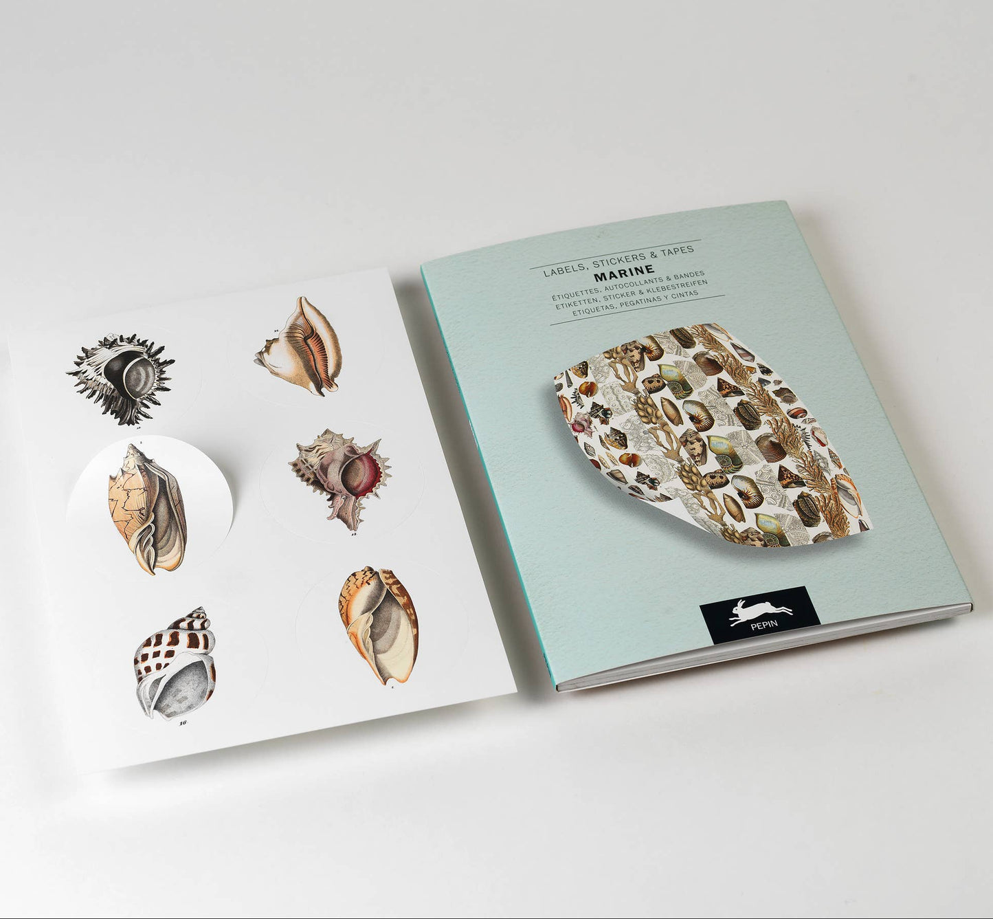 Marine Label Sticker & Tape Book