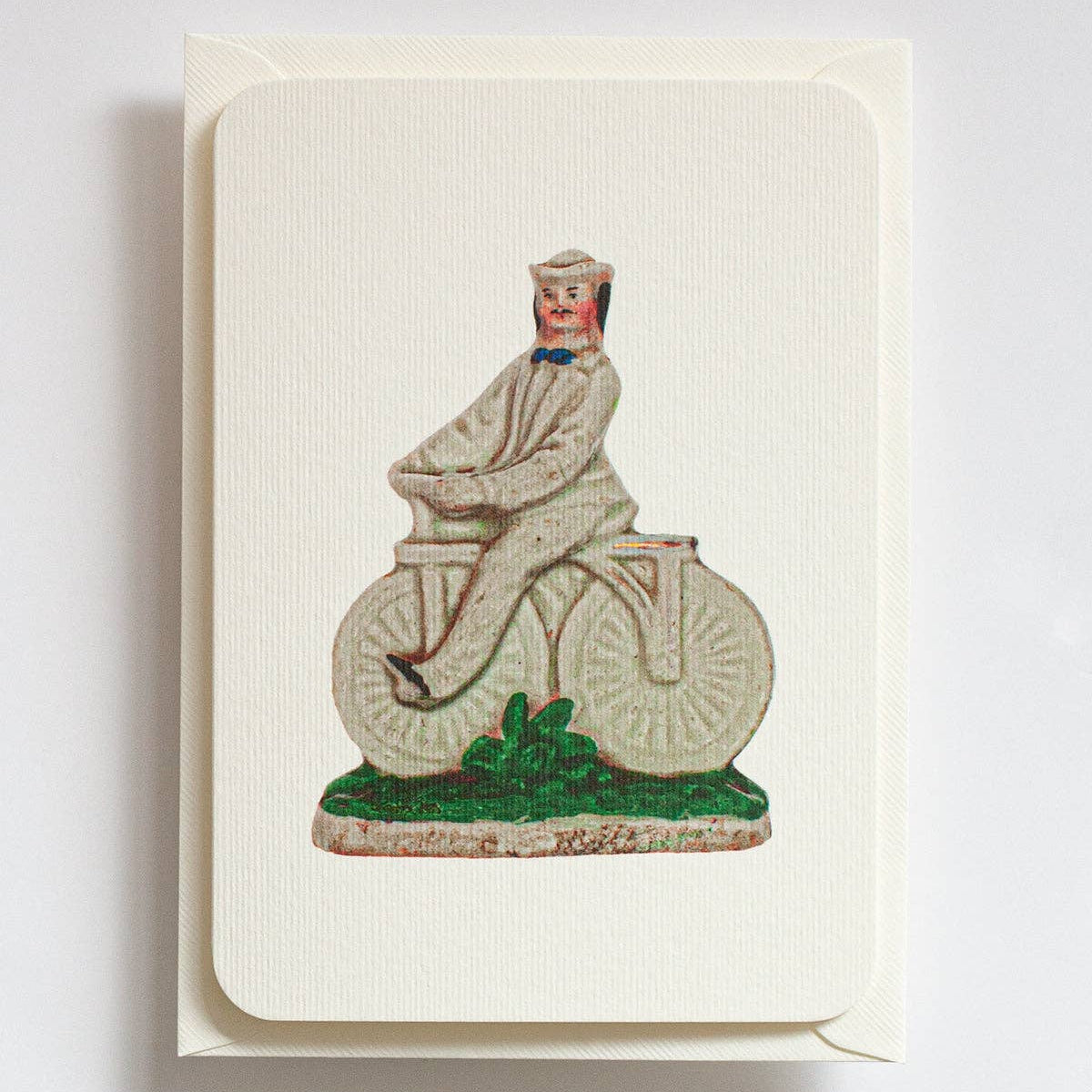 The Bicyclist Greeting Card