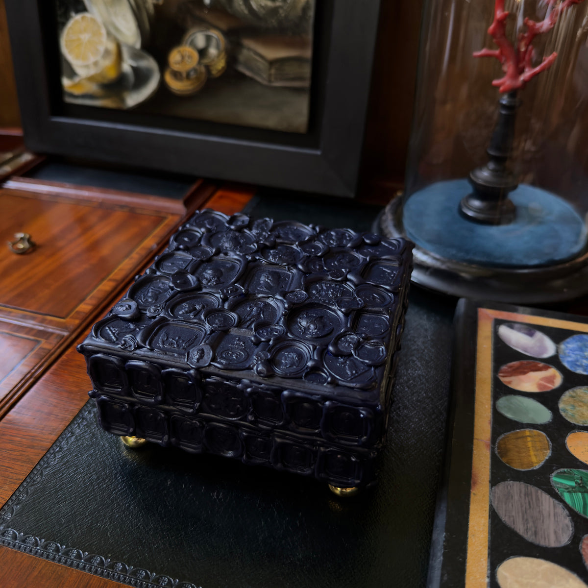 Wax Seal Stamp Box - Blue