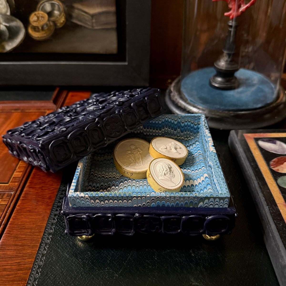 Wax Seal Stamp Box - Blue