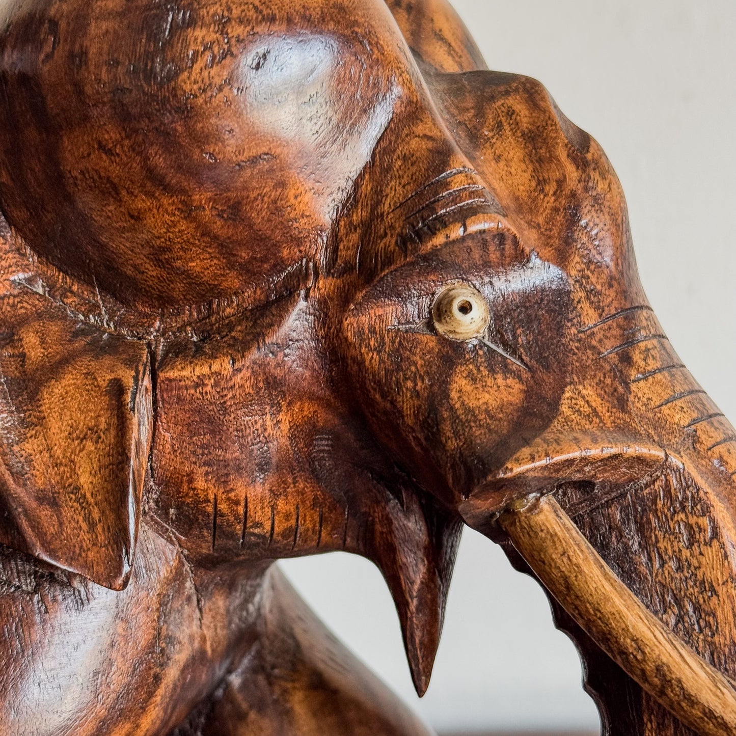 An Early 20th Century Teak Indian Elephant