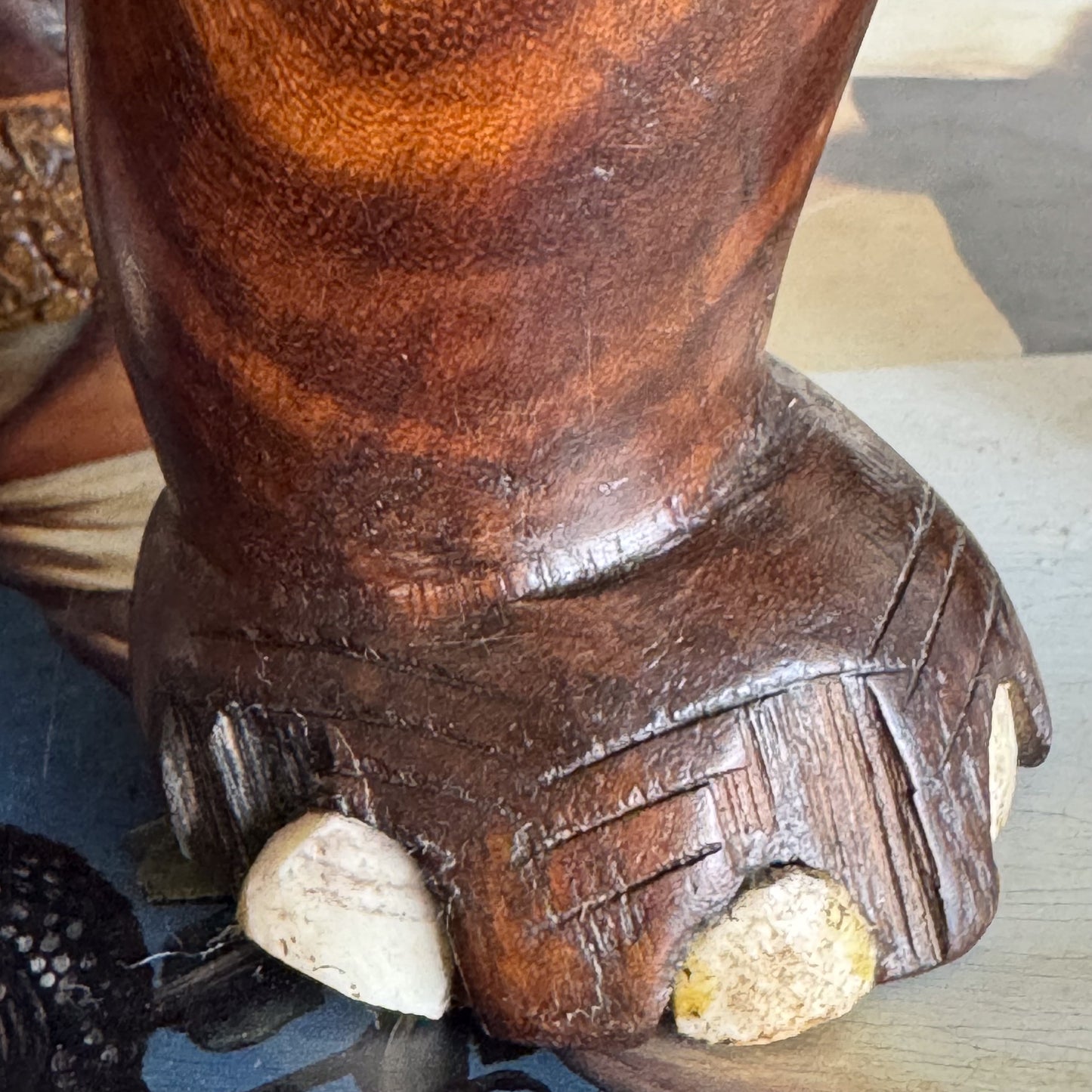 An Early 20th Century Teak Indian Elephant
