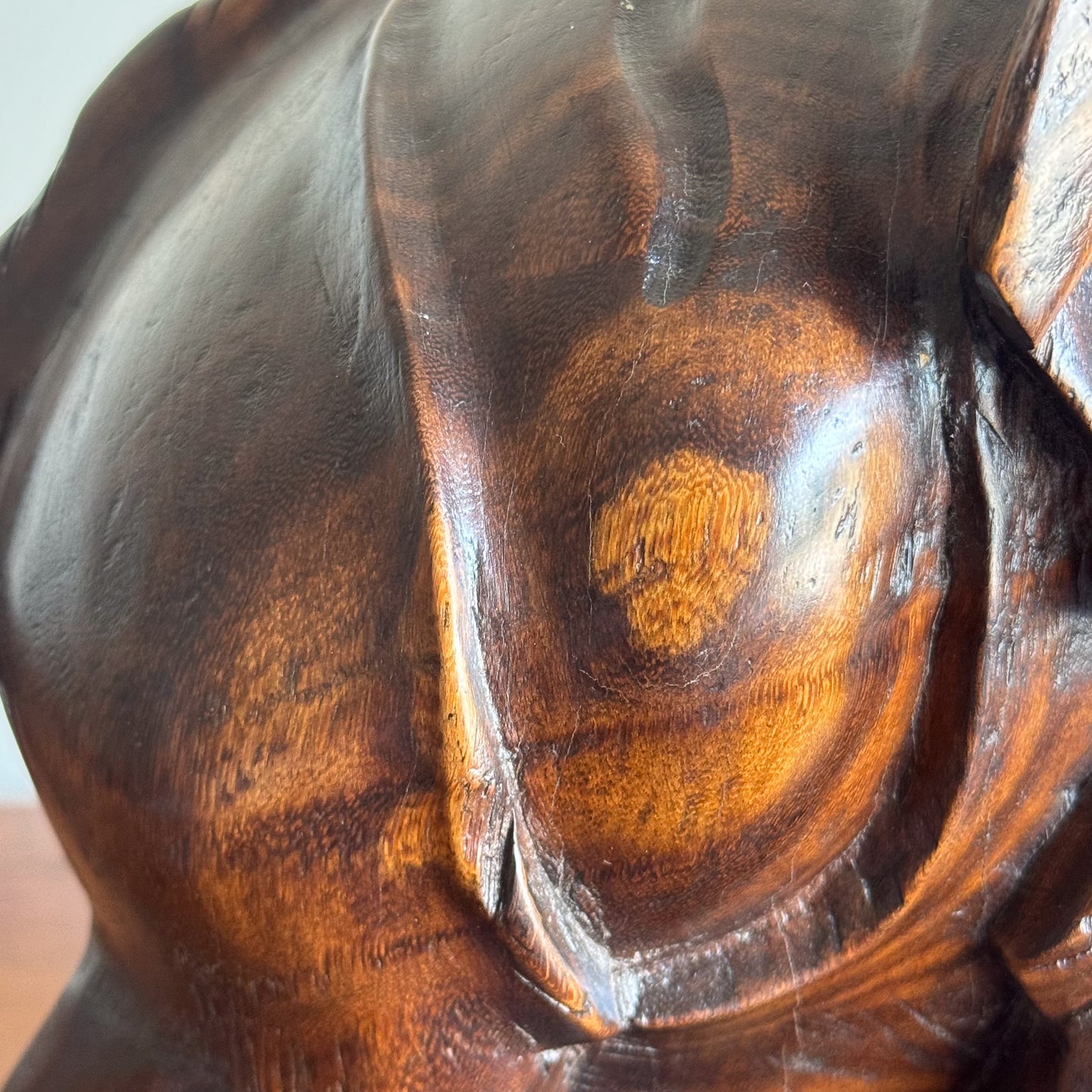 An Early 20th Century Teak Indian Elephant