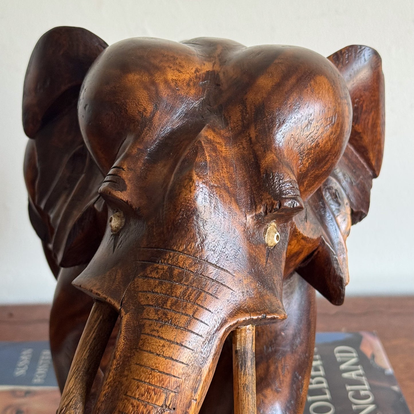 An Early 20th Century Teak Indian Elephant
