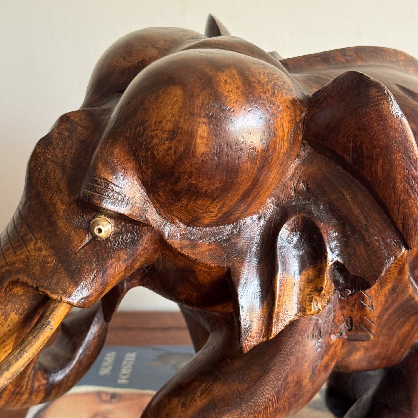 An Early 20th Century Teak Indian Elephant