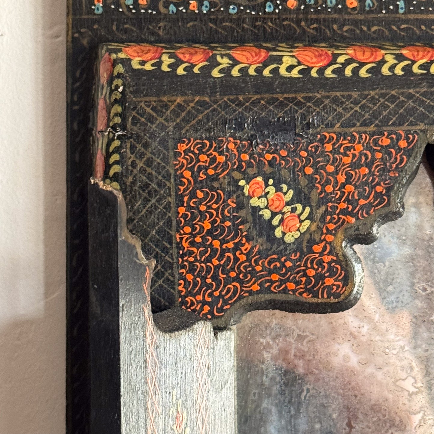 An Early 20th Century Indian Door Mirror