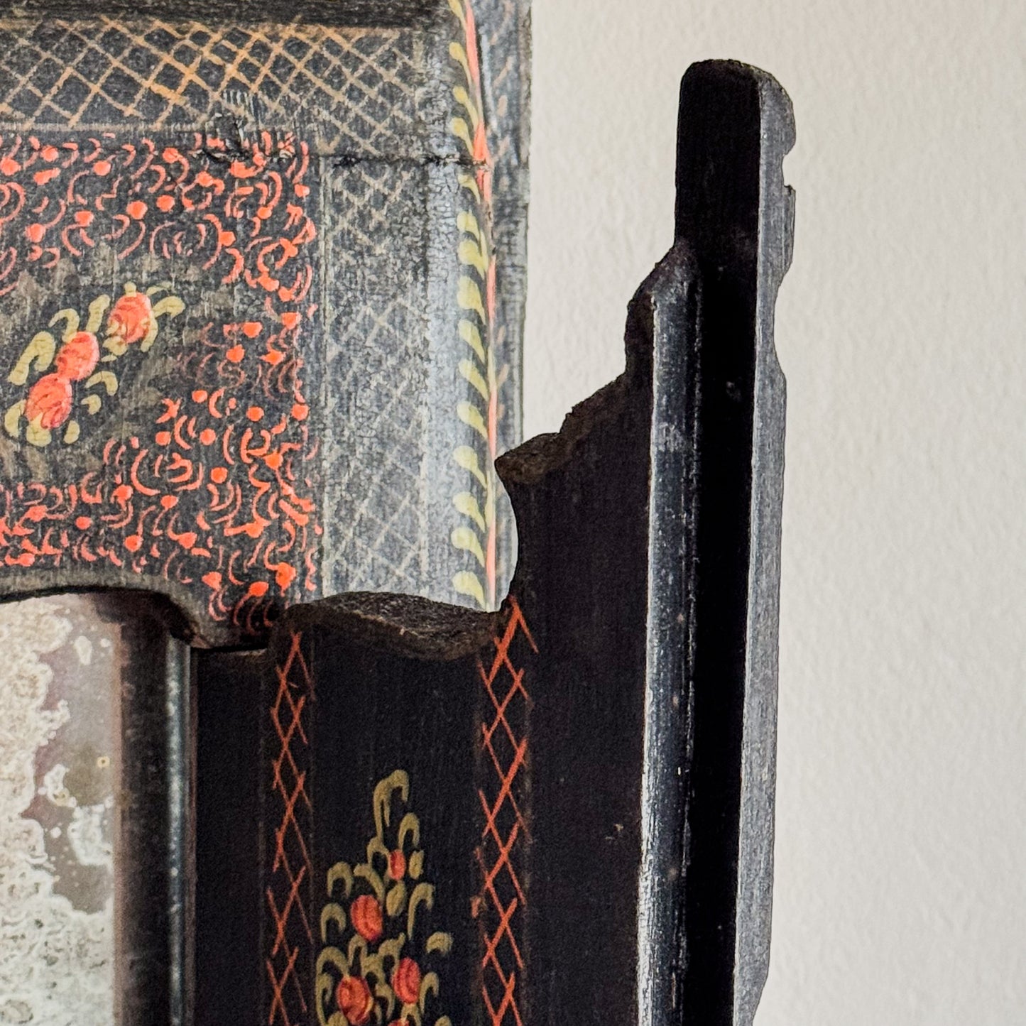 An Early 20th Century Indian Door Mirror