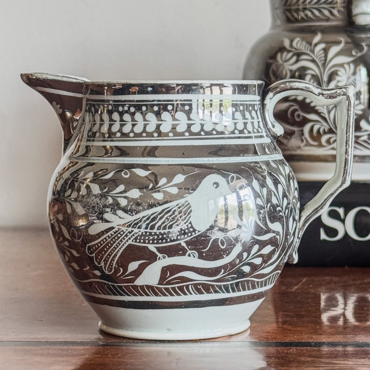 A Trio of Regency Silver Lustre Jugs