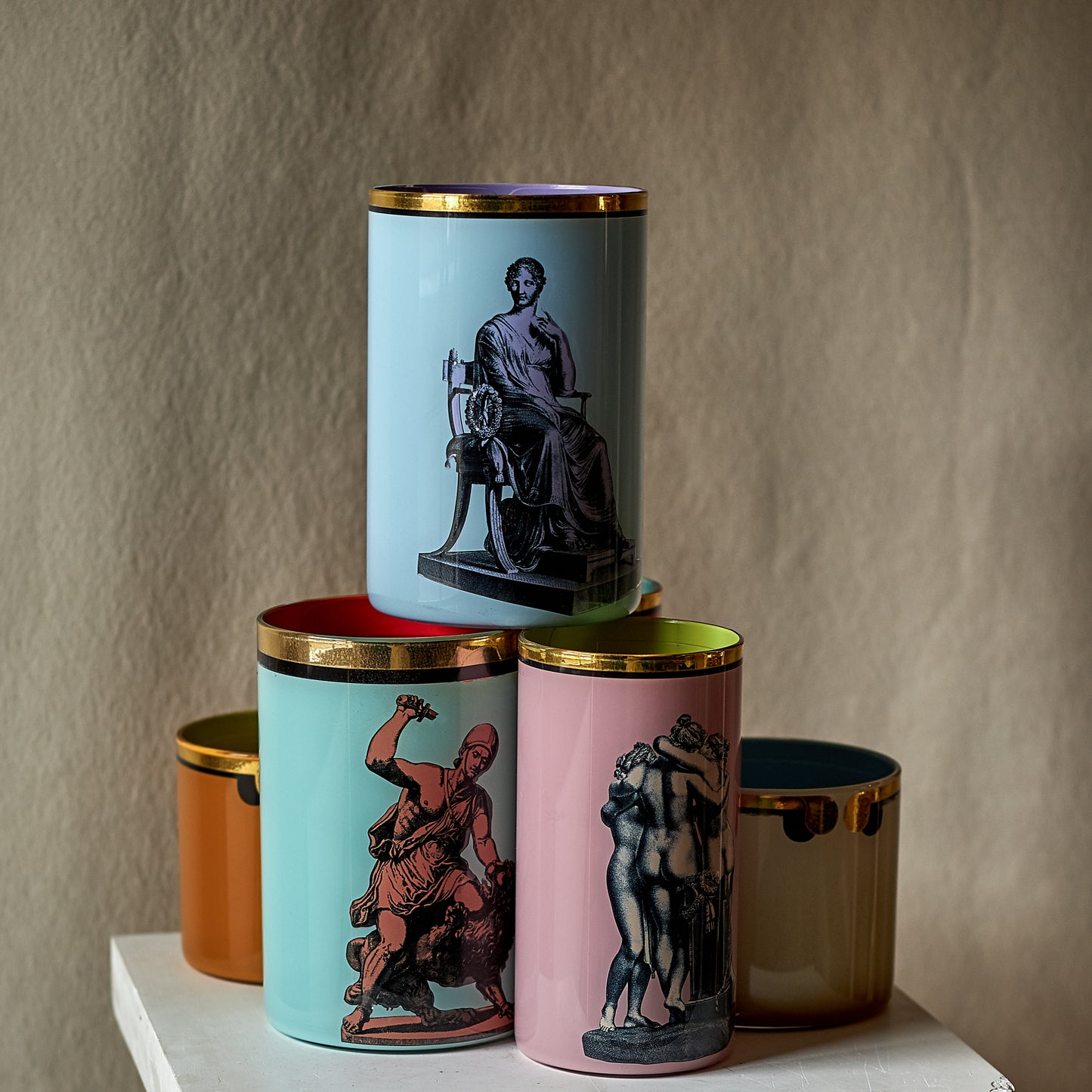 Three Graces Brush Pot