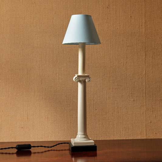 6” Sky Blue Card Lampshade
