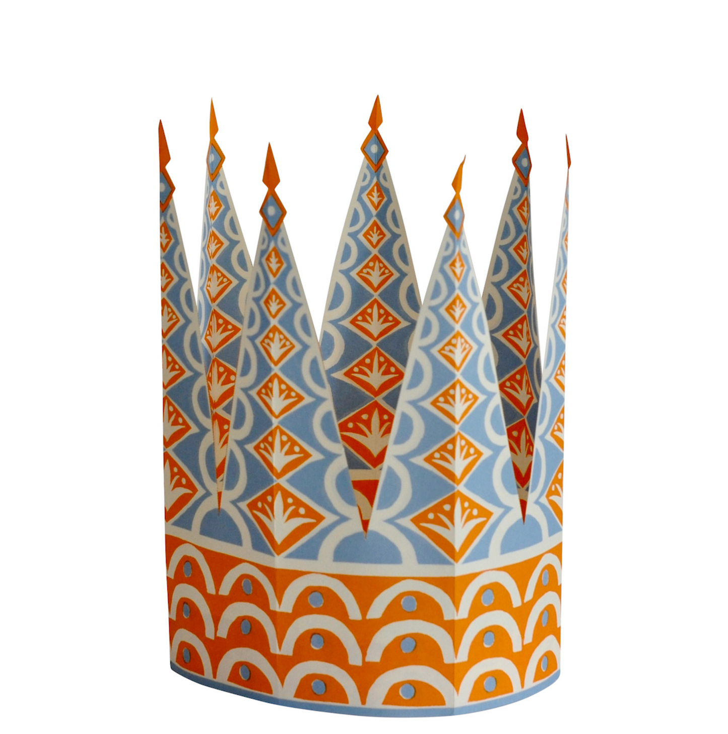 Six Paper Crowns