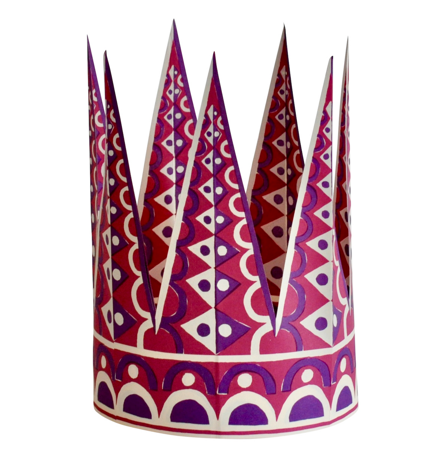 Six Paper Crowns