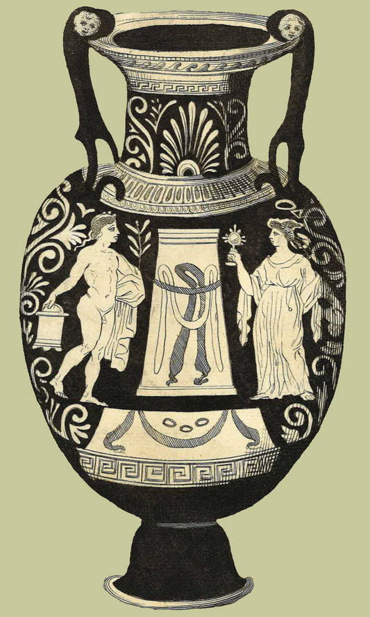 Greek Urn Print - Nectar IV