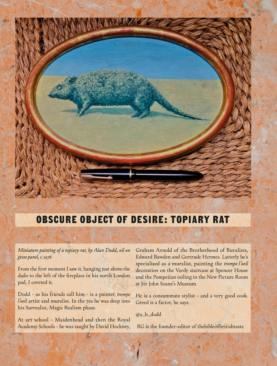 PRE-ORDER: The Bible of British Taste: Issue no. 5