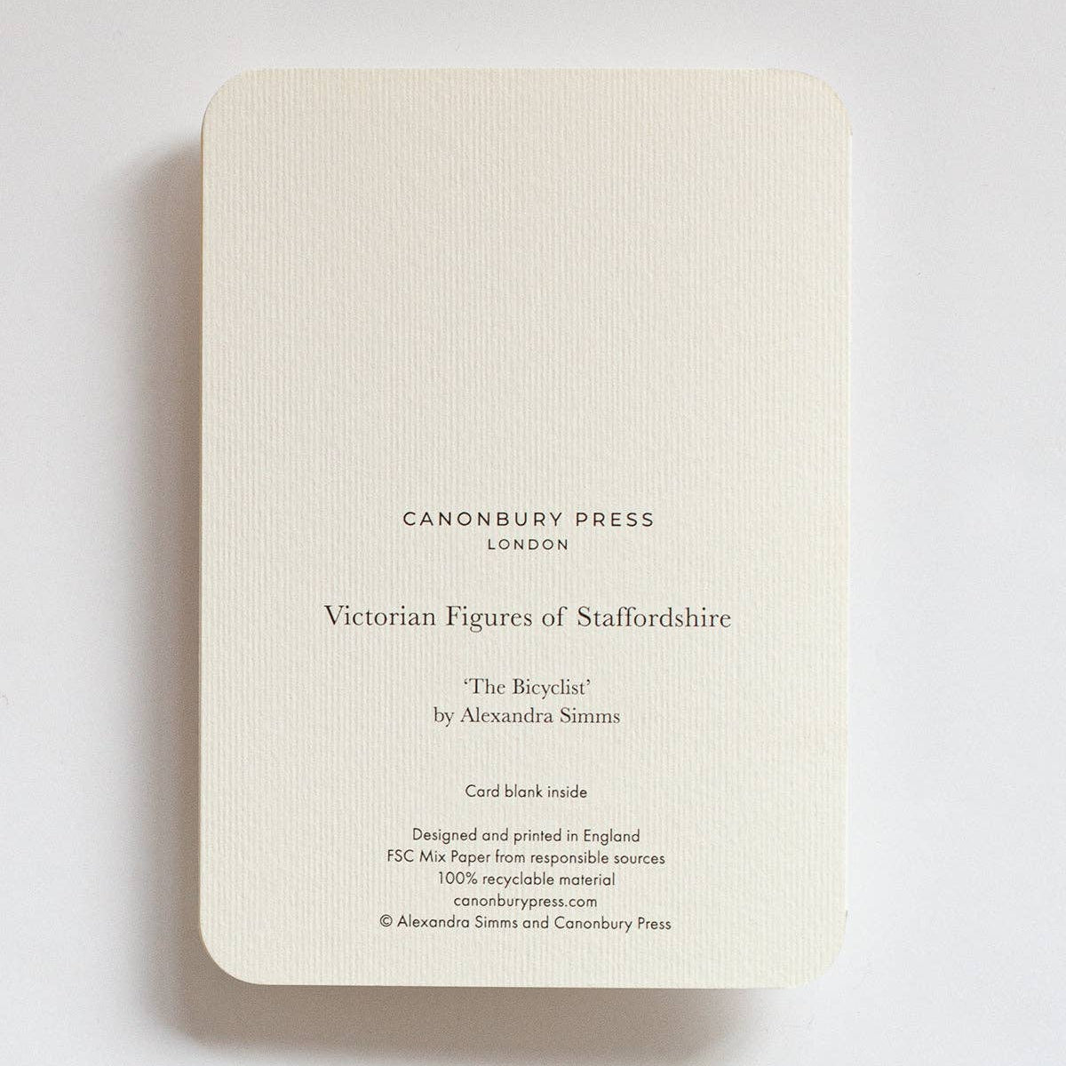The Bicyclist Greeting Card