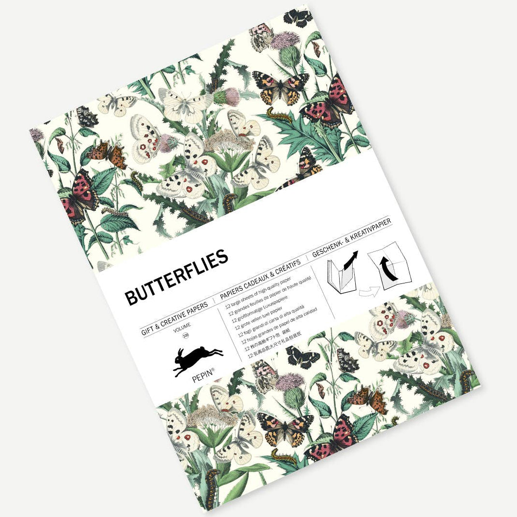 Butterflies Gift & Creative Paper Book Vol. 109