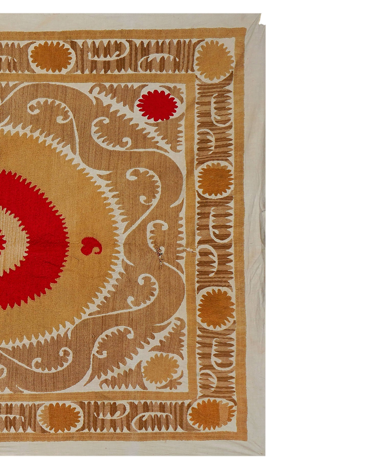 Vintage Suzani Throw - 127cm x 150cm