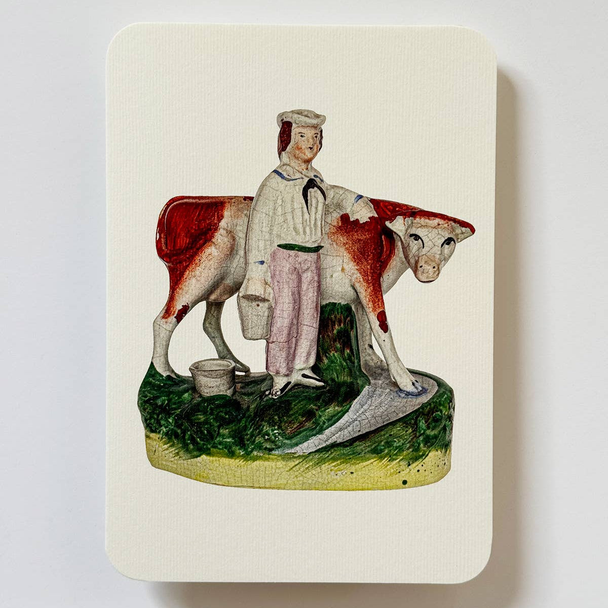 The Dairy Boy Greeting Card