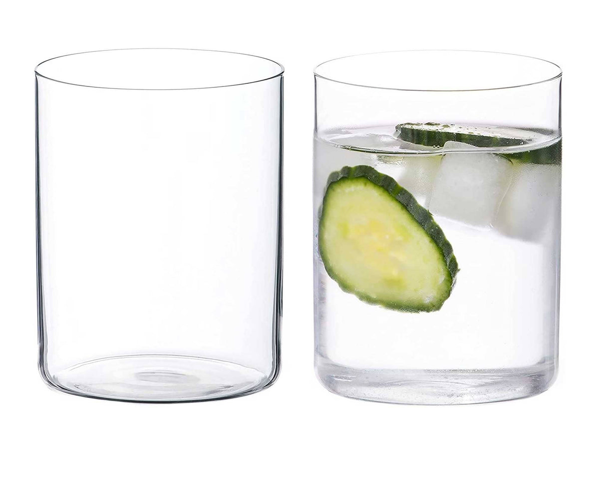 Crystal Glass Tumbler - Pair