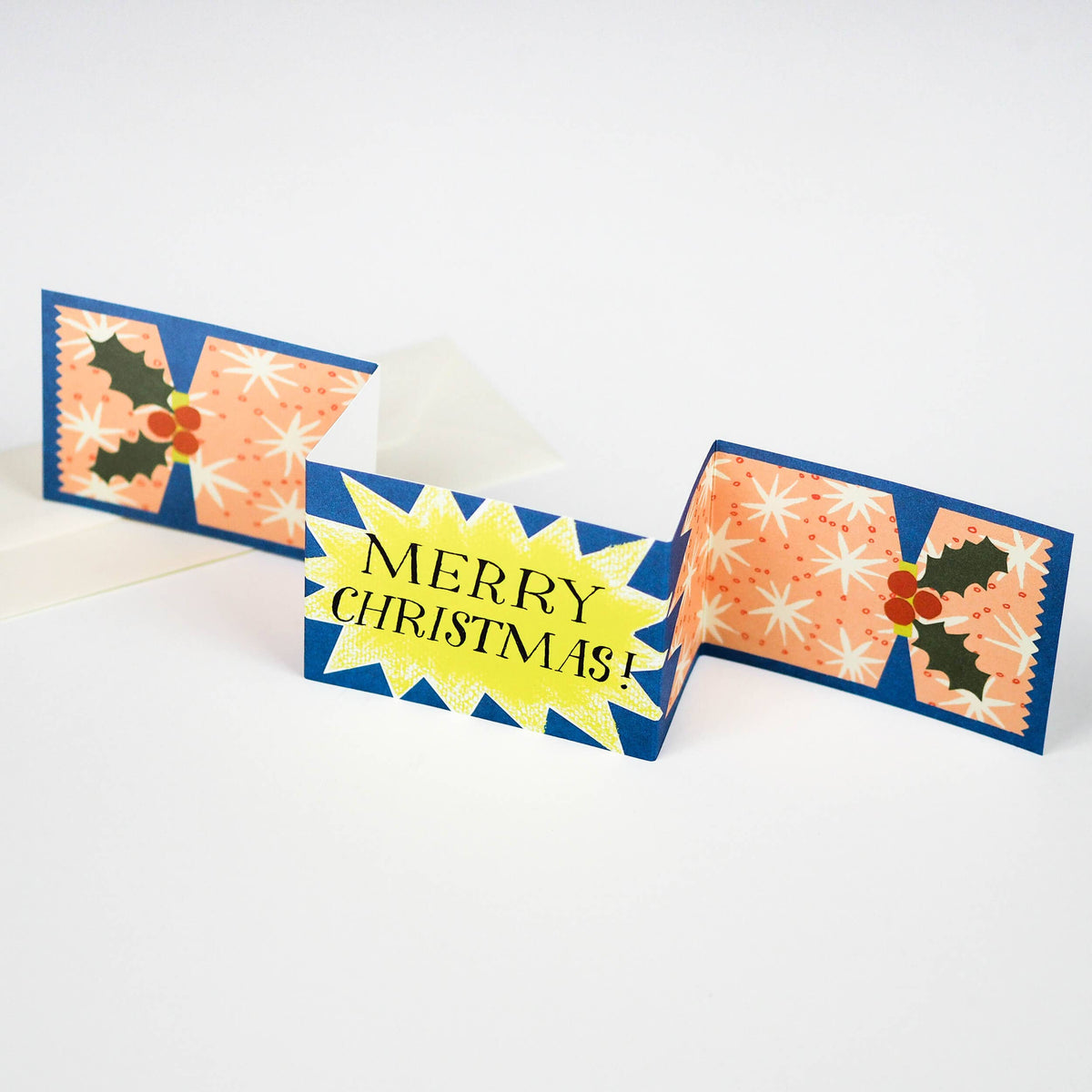 Christmas Cracker Starburst Pull-Out Card