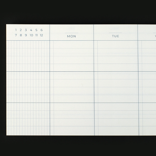 'Lists To Live By' Daily,Weekly Light Planner