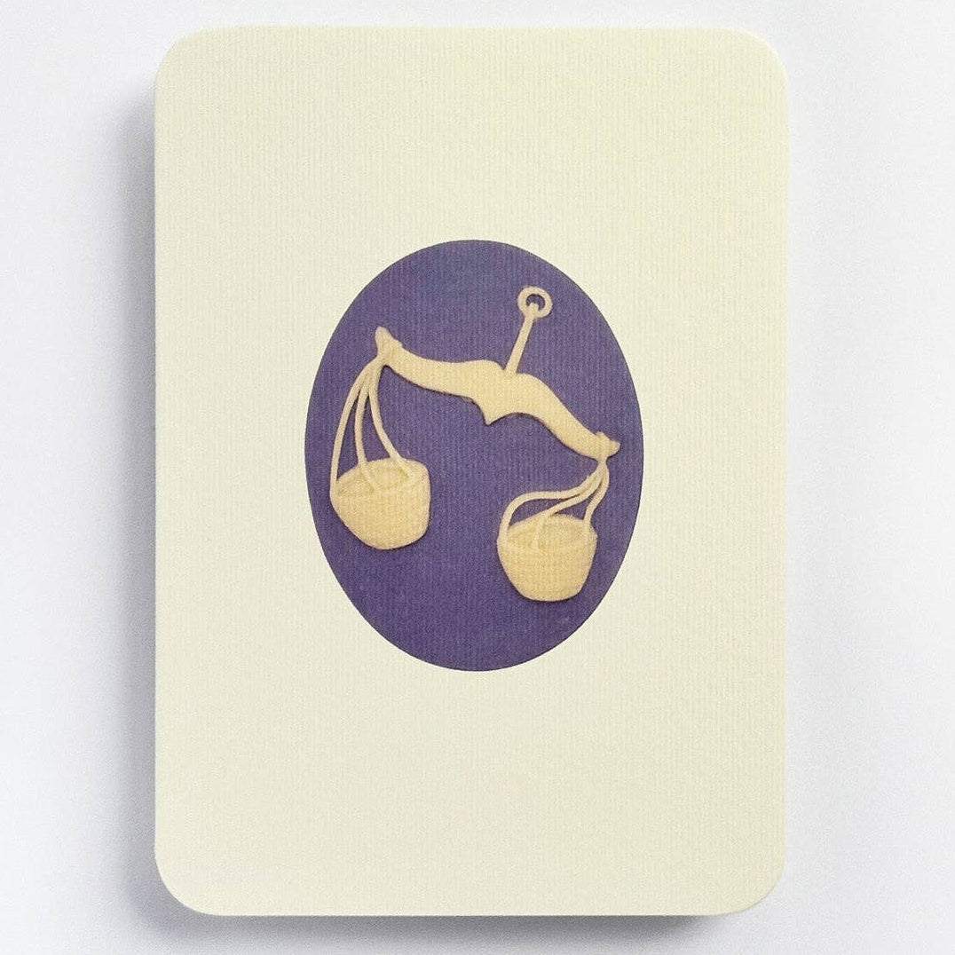 Libra Signs of the Zodiac Greeting Card