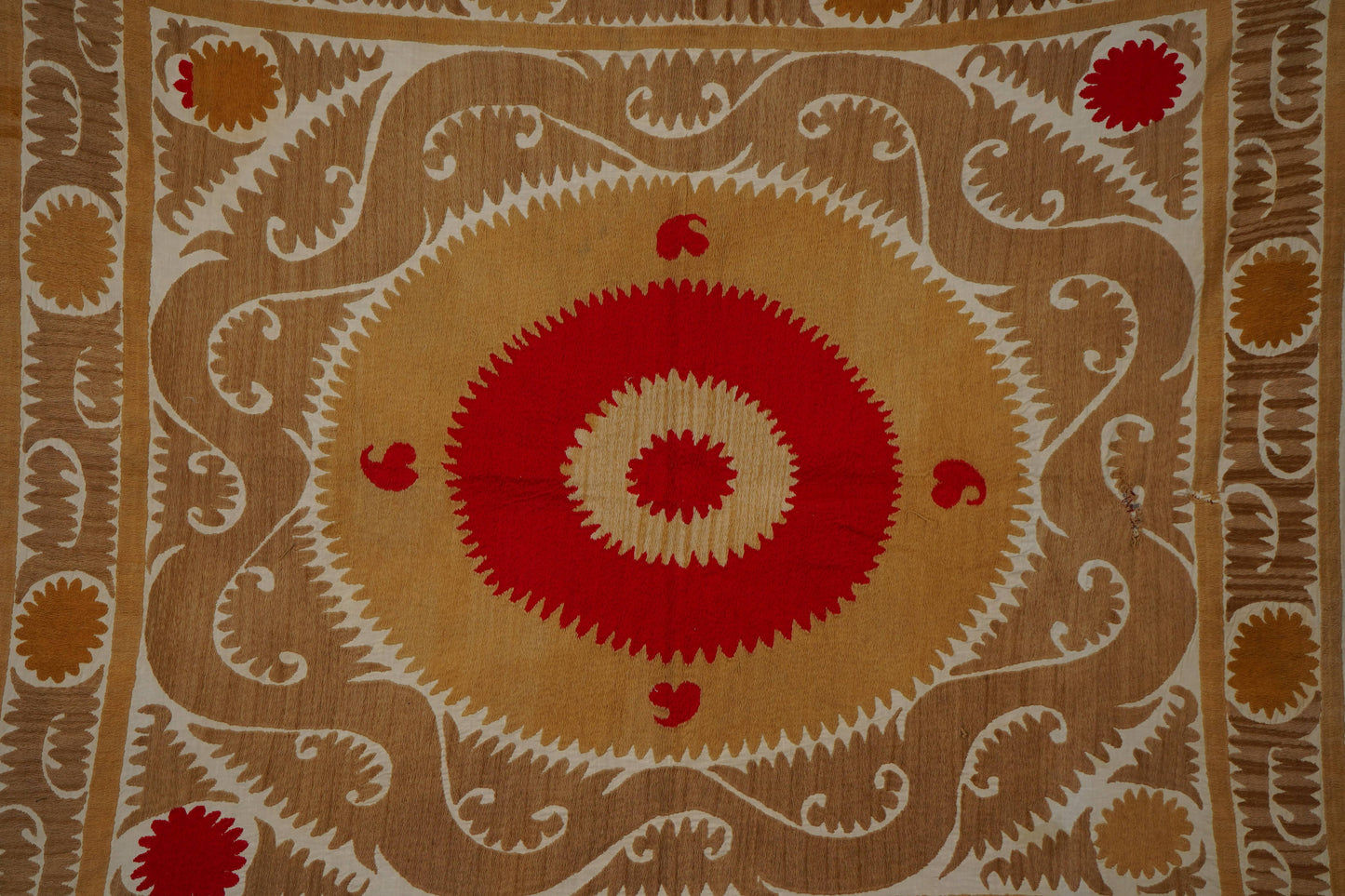 Vintage Suzani Throw - 127cm x 150cm