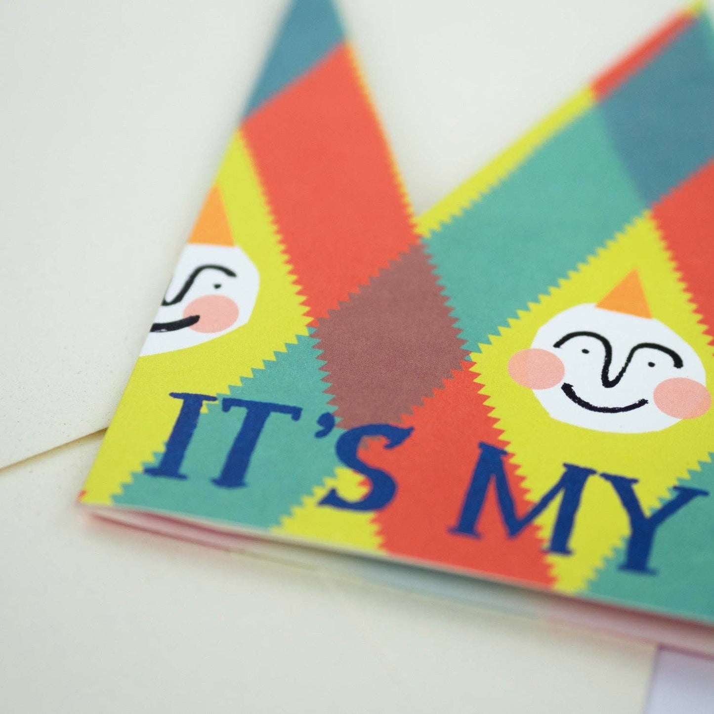 'It's My Birthday' Party Hat Greeting Card