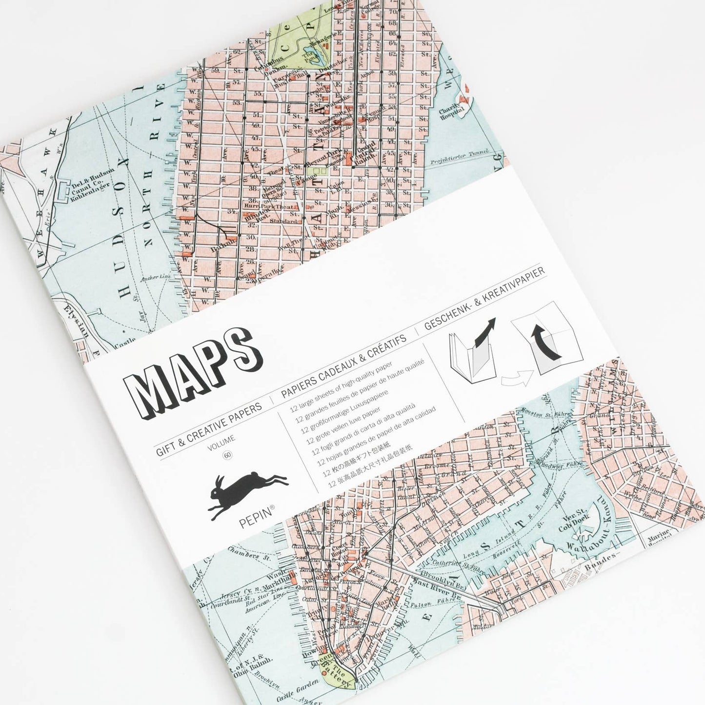Maps Gift & Creative Paper Book Vol. 60