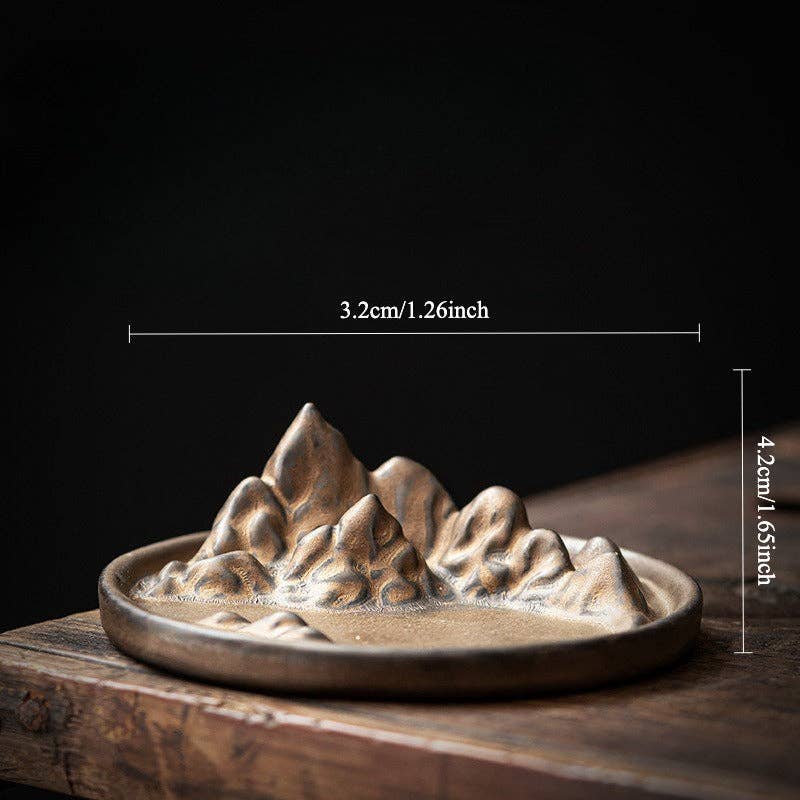 Golden Mountain Incense Holder