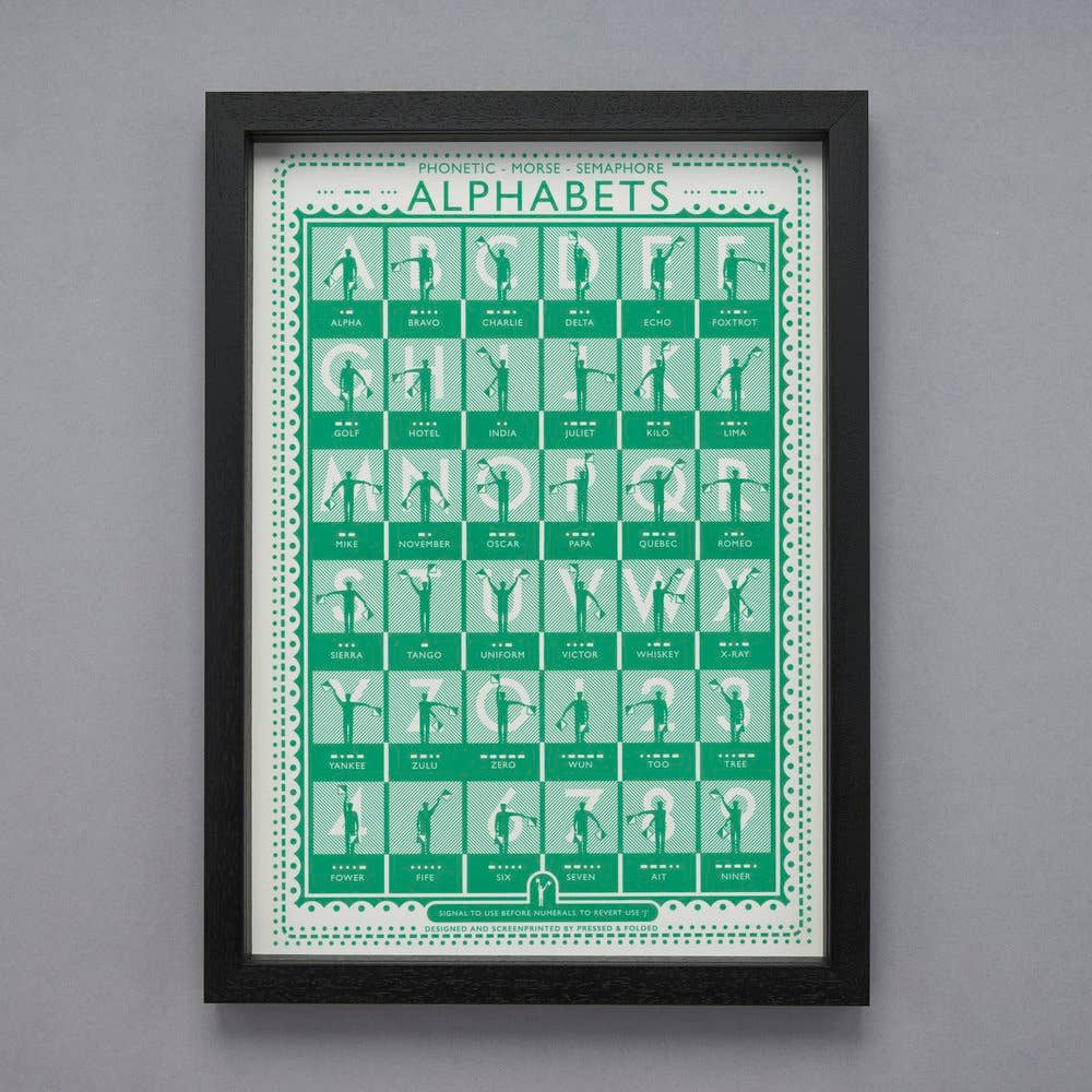 Semaphore Screen Print